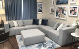 LEO 6PCS MODULAR SECTIONAL