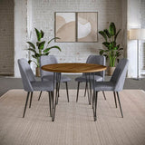 MADDOX UPHOLSTERED DINING CHAIR - Grey