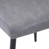 MADDOX UPHOLSTERED DINING CHAIR - Grey