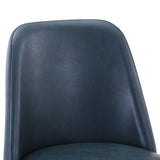 MADDOX UPHOLSTERED counter STOOL - Blueberry