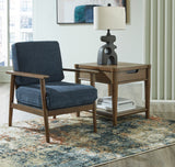 Bentley Showood Accent Chair - Blue