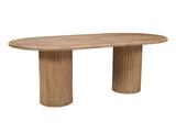 Breck 84" Double Pedestal Dining Table