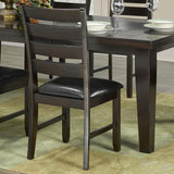 Glen 7Pcs Dining Set - Brown