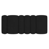 Regal large Ottoman - Black Boucle