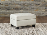 Falcon Ottoman - Coconut