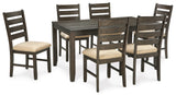 Brett 7Pcs Dining Set