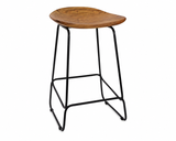 NATURE'S EDGE BACKLESS STOOL - NATURAL