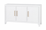 BLANC 3 DOOR ACCENT CABINET