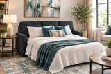 90907 Sofabed with Floating Ottoman