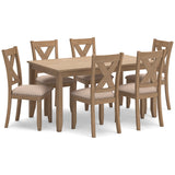Zahara 7Pcs Dining Set