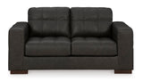 Front view of Louis 2 seater loveseat
