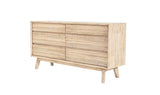 Gia 6 drawer Dresser