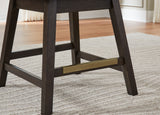 Modern Burkhaus upholstered swivel barstool furniture in Calgary Alberta
