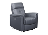 VICTOR Power Glider Recliner, Blue-grey