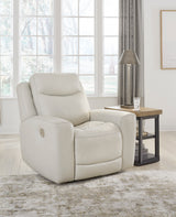 Dunwell Dual Power Reclining Chair - Coconut