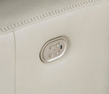 Dunwell Dual Power Reclining Chair - Coconut