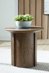 Agora Round End Table