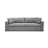 Modern Anderson sofa in Charcoal color available in Calgary Alberta at Couch9