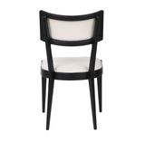 Side view of August dining chair at Couch9 Calgary furniture store
