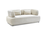 Front view of Bellina 2 seater loveseat