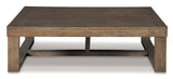 Blake Rectangular Coffee Table- Light