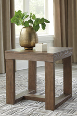 Blake Square End Table- Light