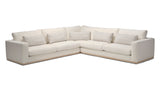 Front view of Bodhi L shape sectional