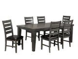 Glen 7Pcs Dining Set - Grey