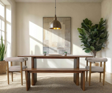 Dallas Dining Table Front View β Calgary