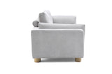 Erin sofa styled in modern home for customers in Okotoks and Airdrie