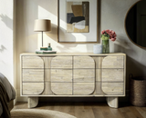 Side view of Haru dresser showing clean and minimalist design