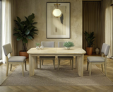 Haru Extendable Dining Table Front View – Calgary