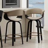 Holt Counter Stool- Mushroom
