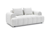 Front view of Ingrid 2 seater loveseat
