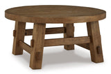Close-up of Malay coffee table highlighting material finish and craftsmanship