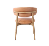 Modern Milo leather dining chair furniture in Calgary Alberta