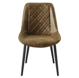 Oasis 5pcs round dining set styled in dining room at Couch9 Calgary furniture store