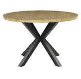 Front view of Oasis 5pcs round dining set at Couch9 Calgary furniture store