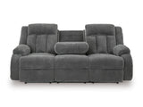Olympus Power Recliner Sofa w/ Drop-down table