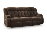 Olympus Power Recliner Sofa w/ Drop-down table