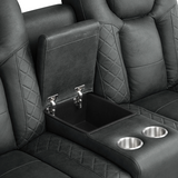 Panther Dual Power Recliner Loveseat