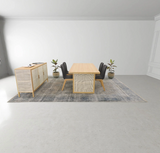Rattan Dining Table Design Detail β Calgary