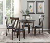 Romell 5Pcs Drop Leaf Dining Set