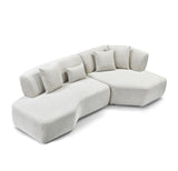Shea 2 piece sectional sofa in modern design