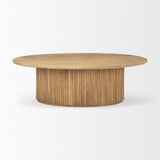 Terra Oval Coffee Table w/ Storage