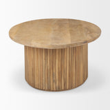Terra Oval Coffee Table w/ Storage