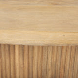 Terra Oval Coffee Table w/ Storage