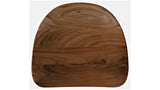NATURE'S EDGE BACKLESS STOOL - LIGHT CHESTNUT