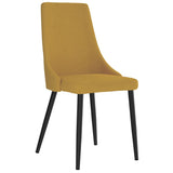 VENICE DINING CHAIR - MUSTARD