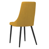 VENICE DINING CHAIR - MUSTARD
